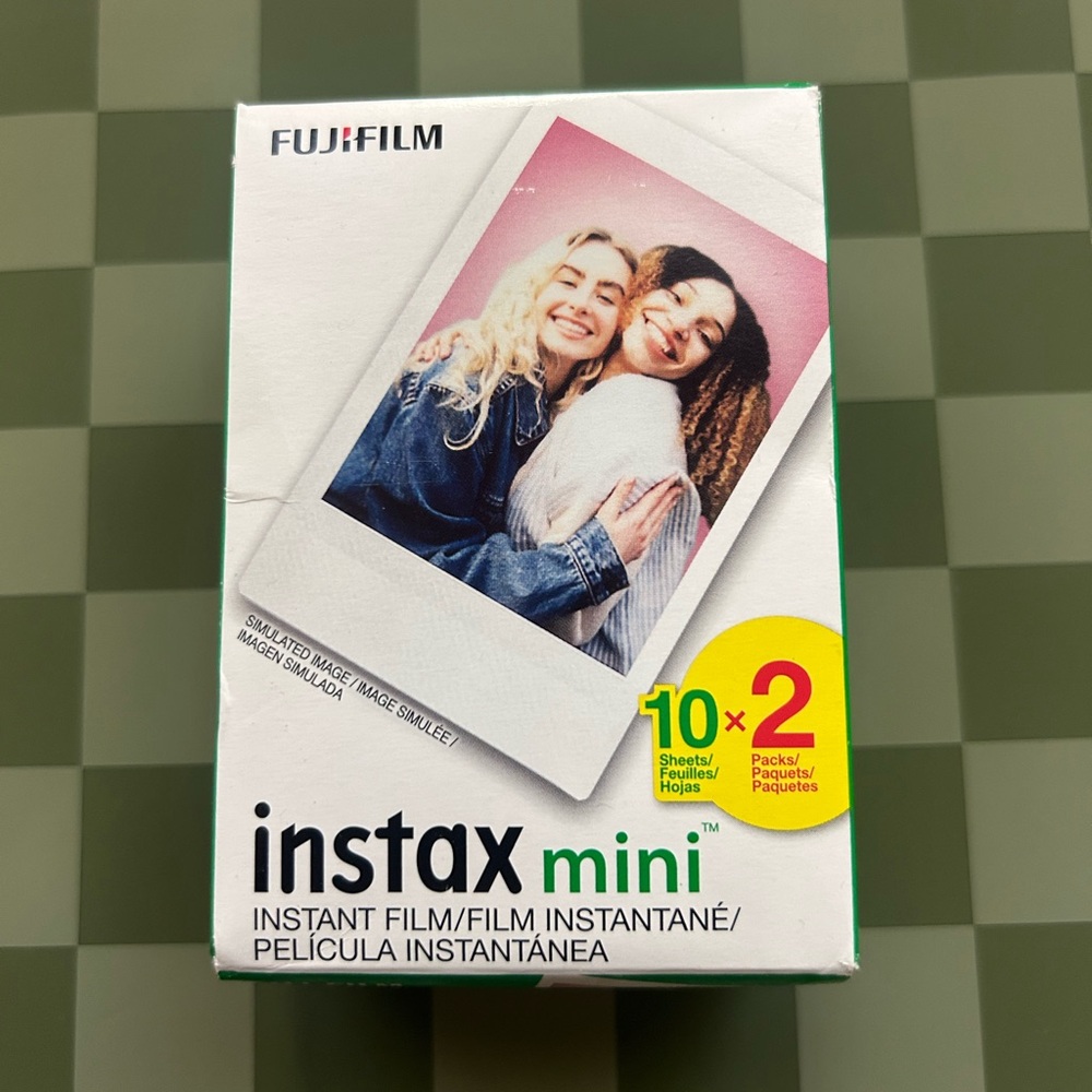 Fujifilm Instax Mini Instant Film - White